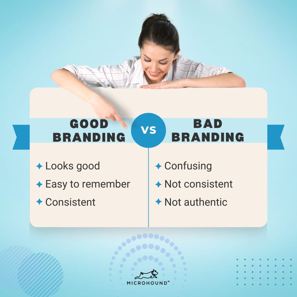 good vs bad branding