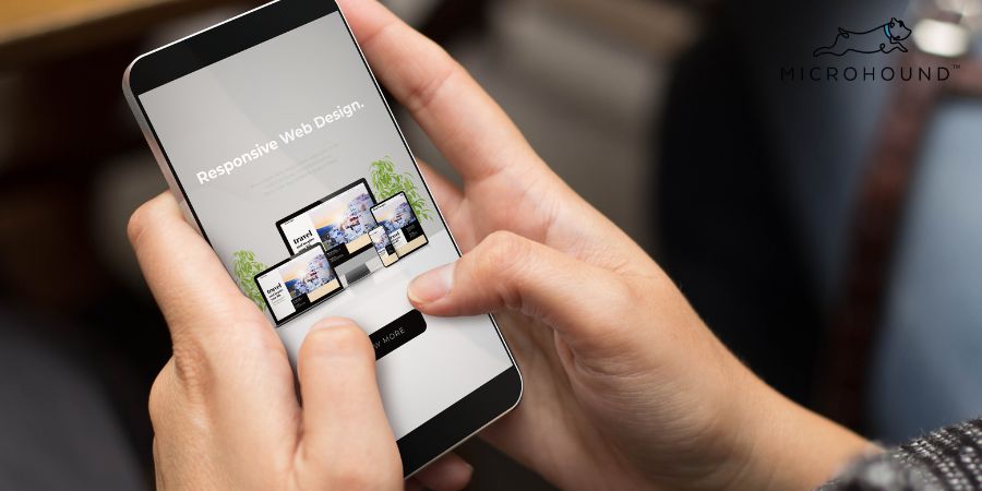 Responsive web design example